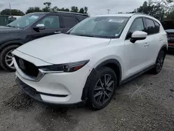 Salvage cars for sale at Riverview, FL auction: 2017 Mazda CX-5 Grand Touring