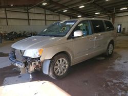 Salvage cars for sale at Lansing, MI auction: 2013 Chrysler Town & Country Touring