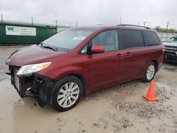 Toyota Sienna xle salvage cars for sale: 2011 Toyota Sienna XLE