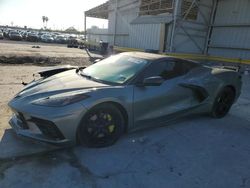 Salvage cars for sale at Corpus Christi, TX auction: 2022 Chevrolet Corvette Stingray 3LT