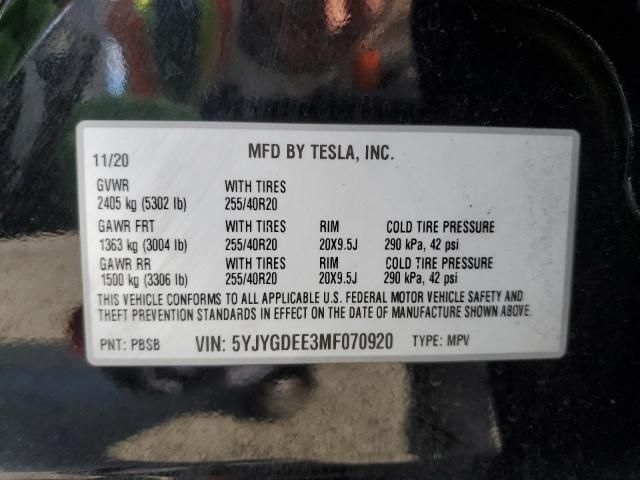 2021 Tesla Model Y