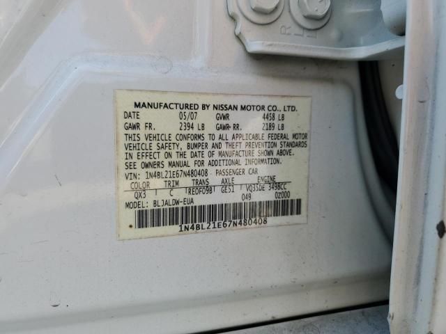 2007 Nissan Altima 3.5SE