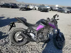 Salvage motorcycles for sale at Magna, UT auction: 2023 Yamaha MT-03