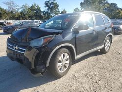 Salvage cars for sale at Hampton, VA auction: 2014 Honda CR-V EXL