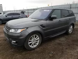 Salvage cars for sale at Greenwood, NE auction: 2016 Land Rover Range Rover Sport SE