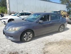 Salvage cars for sale at Riverview, FL auction: 2014 Honda Accord LX