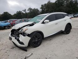 Nissan salvage cars for sale: 2017 Nissan Murano S