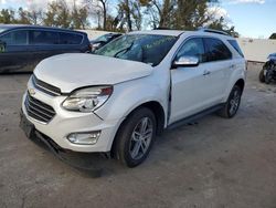 Chevrolet salvage cars for sale: 2017 Chevrolet Equinox Premier