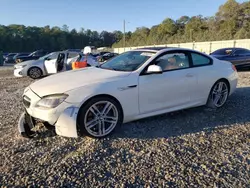 BMW salvage cars for sale: 2015 BMW 650 XI