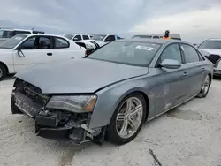 Salvage Cars with No Bids Yet For Sale at auction: 2013 Audi A8 L Quattro