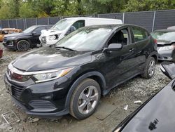 Salvage cars for sale at Waldorf, MD auction: 2021 Honda HR-V LX