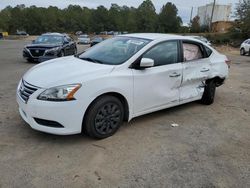 Salvage cars for sale at Gaston, SC auction: 2015 Nissan Sentra S