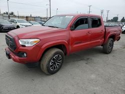 Toyota Tacoma Double cab salvage cars for sale: 2021 Toyota Tacoma Double Cab