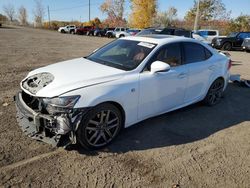 Salvage cars for sale at Montreal Est, QC auction: 2017 Lexus IS 300