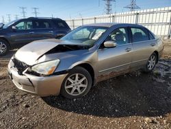 Salvage cars for sale at auction: 2004 Honda Accord EX