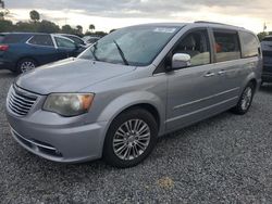 Salvage cars for sale at Riverview, FL auction: 2013 Chrysler Town & Country Touring L