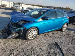 Salvage cars for sale at Earlington, KY auction: 2016 Ford Focus Titanium