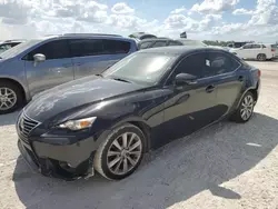 Salvage cars for sale from Copart Arcadia, FL: 2015 Lexus IS 250