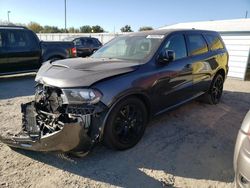 Salvage cars for sale at Sacramento, CA auction: 2018 Dodge Durango R/T