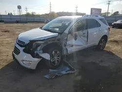 Salvage cars for sale at Chicago Heights, IL auction: 2017 Chevrolet Equinox Premier