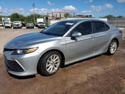 Salvage cars for sale at Kapolei, HI auction: 2021 Toyota Camry LE