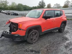 Salvage cars for sale at Grantville, PA auction: 2017 Jeep Renegade Sport