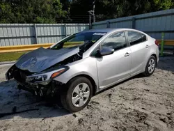 Salvage cars for sale at Fort Pierce, FL auction: 2018 KIA Forte LX