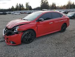 Nissan salvage cars for sale: 2017 Nissan Sentra S