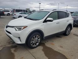 Toyota salvage cars for sale: 2016 Toyota Rav4 HV Limited