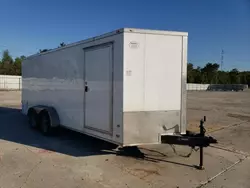 Salvage trucks for sale at New Orleans, LA auction: 2019 Covered Wagon Cargo Trailer