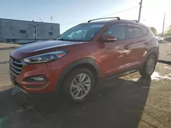 Salvage cars for sale at Chicago Heights, IL auction: 2016 Hyundai Tucson Limited