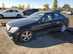 Salvage cars for sale from Copart Montreal Est, QC: 2010 Mercedes-Benz C 300 4matic