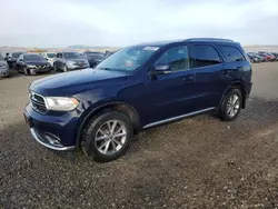 Salvage cars for sale at Helena, MT auction: 2014 Dodge Durango Limited