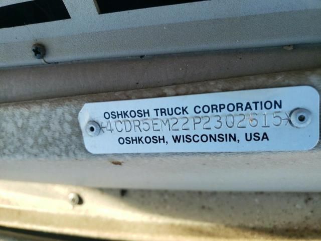 1993 Oshkosh Motor Truck Co. Chassis X Line