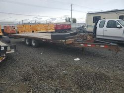 Salvage trucks for sale at Airway Heights, WA auction: 2015 Pjtm Trailer