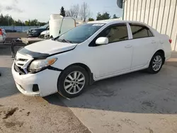 Salvage cars for sale at auction: 2011 Toyota Corolla Base