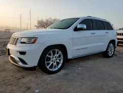 Salvage cars for sale at Tifton, GA auction: 2014 Jeep Grand Cherokee Summit