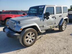 Salvage cars for sale from Copart San Antonio, TX: 2013 Jeep Wrangler Unlimited Sahara