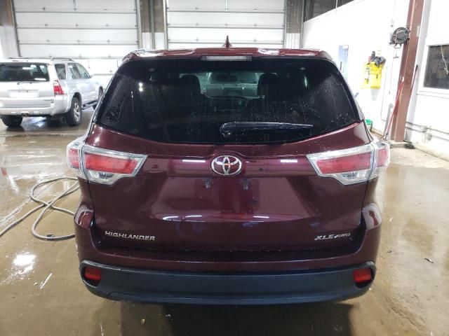 2016 Toyota Highlander XLE