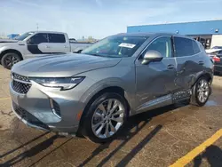 Salvage cars for sale at Woodhaven, MI auction: 2023 Buick Envision Avenir