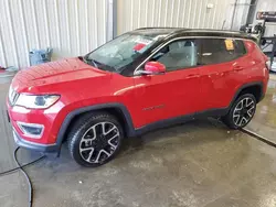 Jeep salvage cars for sale: 2017 Jeep Compass Limited