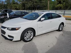 Flood-damaged cars for sale at auction: 2018 Chevrolet Malibu LT