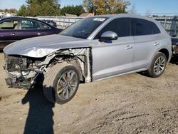 Salvage cars for sale at Finksburg, MD auction: 2021 Audi Q5 Premium Plus