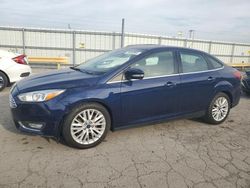 Ford Focus Titanium salvage cars for sale: 2017 Ford Focus Titanium