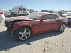 Salvage cars for sale at Indianapolis, IN auction: 2015 Chevrolet Camaro LT