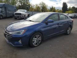 Hyundai salvage cars for sale: 2020 Hyundai Elantra SEL