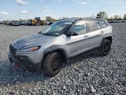 Jeep Cherokee salvage cars for sale: 2014 Jeep Cherokee Trailhawk