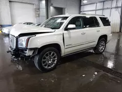 Salvage cars for sale at Ham Lake, MN auction: 2015 GMC Yukon Denali