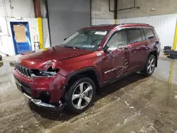 Jeep Vehiculos salvage en venta: 2021 Jeep Grand Cherokee L Limited