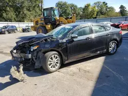 Salvage cars for sale at Lufkin, TX auction: 2019 Ford Fusion SE